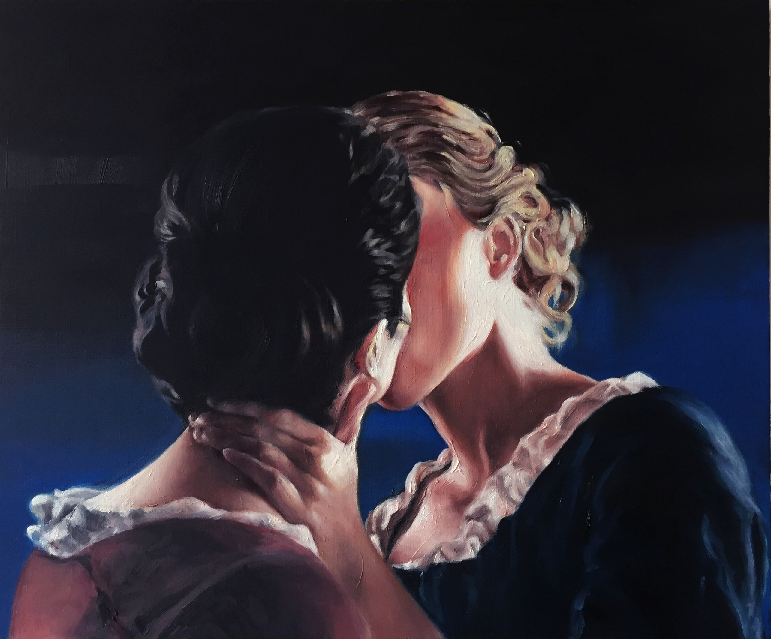 The Portrait by Kit Trowbridge: a painted portrait from Portrait of a Lady on Fire